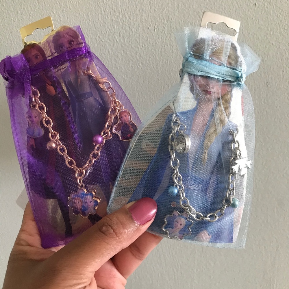 2- Frozen II Charm Bracelets NWT